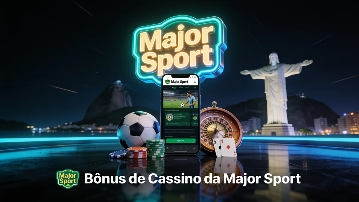 Bônus de Cassino da Major Sport — major sport no Brasil
