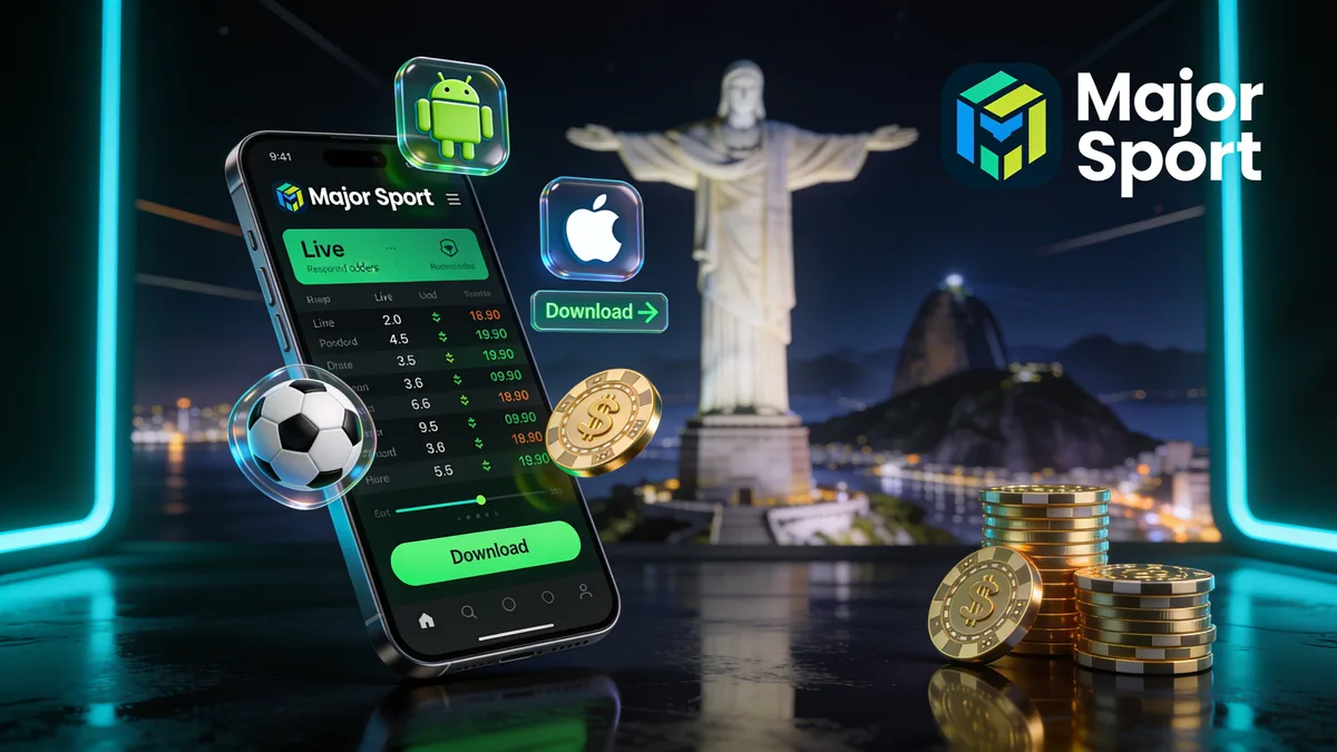 major sport no Brasil — Visão Geral do Major Sport App